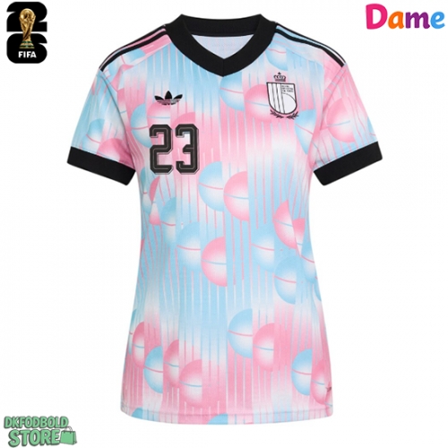 Belgien Michy Batshuayi #23 Replika Udebanetrøje Dame VM 2026 Kortærmet